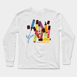 Scented Markers Long Sleeve T-Shirt